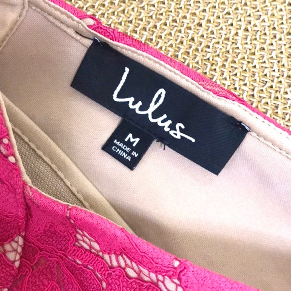 NWT Lulu’s Seasons of Love Lace Skater Dress - Picture 12 of 16